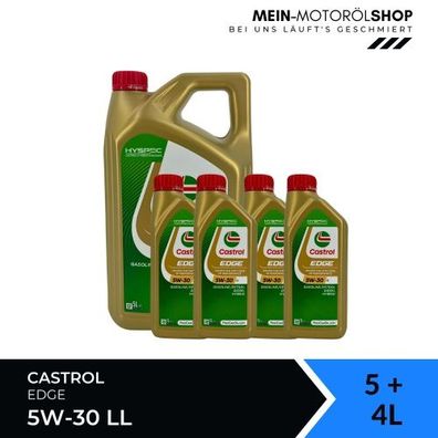 Castrol Edge 5W-30 LL 5 + 4 Liter