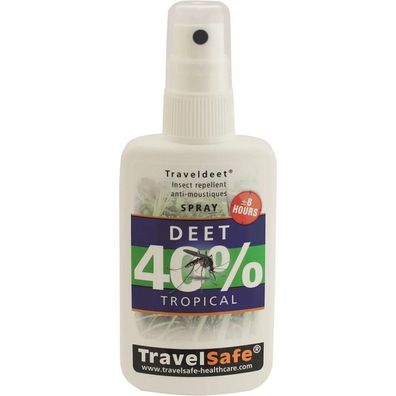 Travelsafe - TS0206 - Insektenschutzspray - TravelDeet - Diethyl-m-Toluamid 40