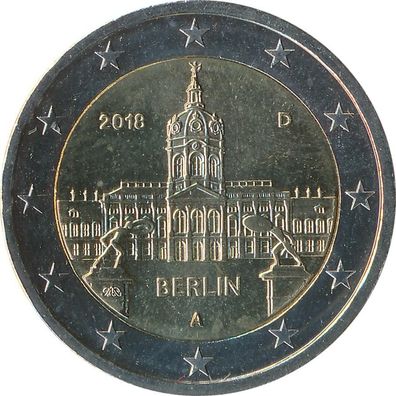 Deutschland 2 Euro 2018 - Schloss Charlottenburg ( A )*