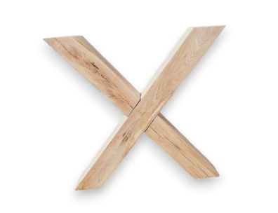 Holzbeine X 10cm x 10cm x 70cm, Tischbeine aus Eichenholz Massivholz