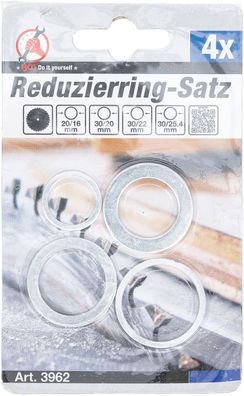 BGS-3962 | Reduzierring-Satz | 4-tlg