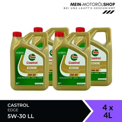 Castrol Edge 5W-30 LL 4x4 Liter