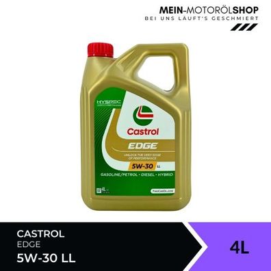 Castrol Edge 5W-30 LL 4 Liter