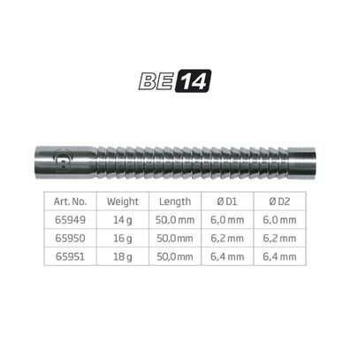 BULL'S BE-14 Soft Dart Barrel, 16 Gr. / Inhalt 1 Stück