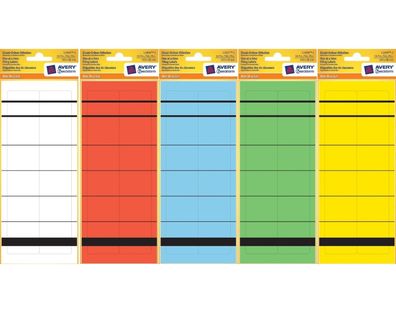 Rückenschilder Selbstklebend A4 Schmal Kurz Ordner-Schilder Rücken Etiketten