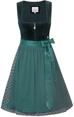 Dirndl Gerach 65cm Länge tanne