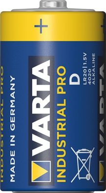 20x Varta 38559 Industrial / / (Mono) () - Alkali-Mangan Batterie (Alkaline), 1,5 V