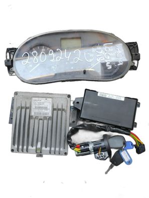 8200513058, Original Delphi, Motorsteuergerät Set ECU 1.5 DCI, Dacia Logan