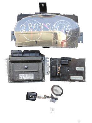 MEC37320F27125 steuergerät Set für NISSAN MICRA (K12E) 1.2 16V