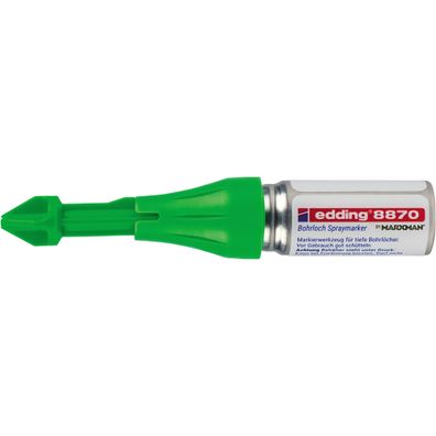 edding Bohrloch Spraymarker 8870 4-8870-1-1064 neongrün 1er Blister