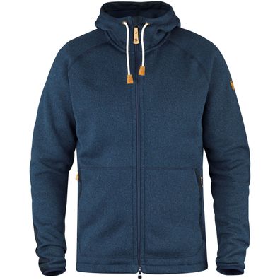 Fjällräven Övik Fleece Hoodie - Fleecejacke Herren mit Kapuze