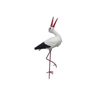Storch 50Cm Figur Statue Garten Dekoration Skulptur Deko Skulpturen Jvmoebel ®
