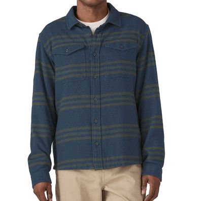 Patagonia Hemd Fjord Flannel treelined: smolder blue