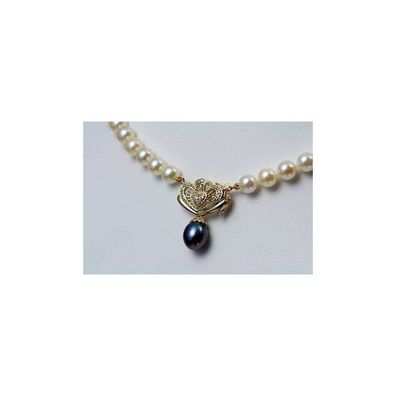 Luna-Pearls - HKS65-AN0013YB - Collier - 585 Gelbgold - Akoya 6.5-7mm - 46cm