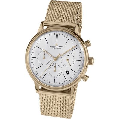 Jacques Lemans - N-209ZN - Armbanduhr - Herren - Quarz - Chronograph