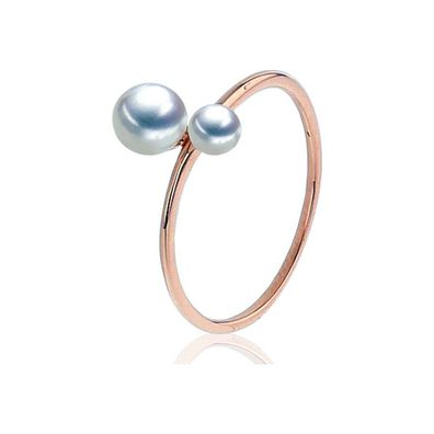 Luna-Pearls - 008.0476 - Ring - 585 Roségold - Süßwasser-Zuchtperle