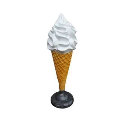 Ice Cream Figur Statue Aufsteller Eisdiele Hase Gastronomie Statuen 140Cm Neu