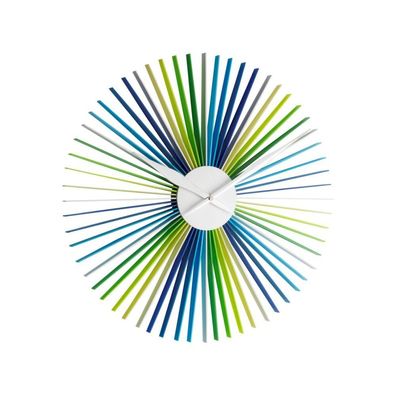 TFA - Analoge XXL Design-Wanduhr DAISY - 60.3023.30 - bunt