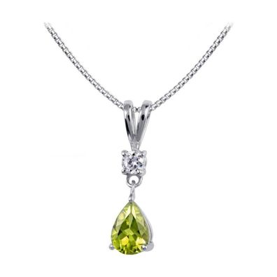 Jacques Lemans - Kette Sterlingsilber mit Peridot - SE-C109B