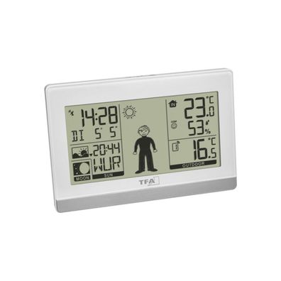 TFA - Funk-Wetterstation Weather BOY - 35.1159.02 - weiß