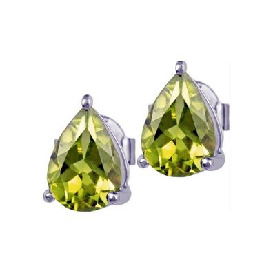 Jacques Lemans - Ohrstecker Sterlingsilber mit Peridot - SE-O111C