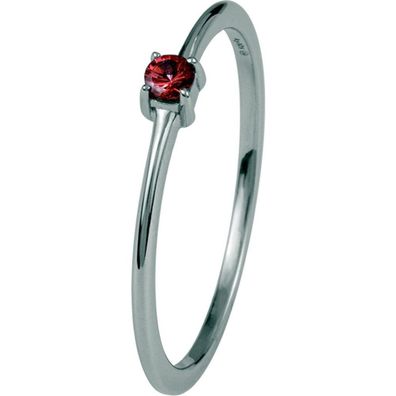 Jacques Lemans - Ring Sterlingsilber mit Granat - SE-R155C