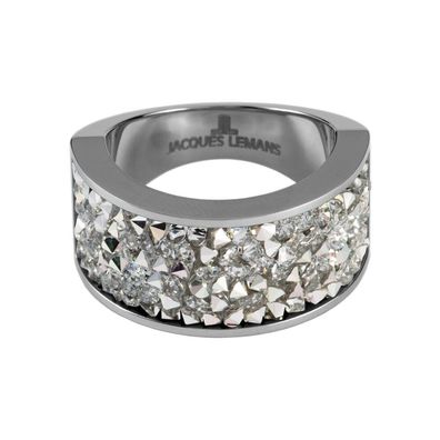 Jacques Lemans - Ring mit Swarovski Kristallen - S-R2035B