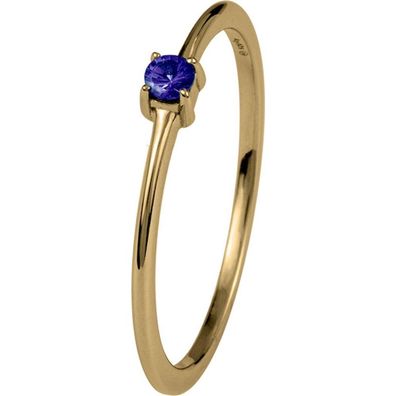 Jacques Lemans - Ring Sterlingsilber vergoldet mit Amethyst - SE-R155H