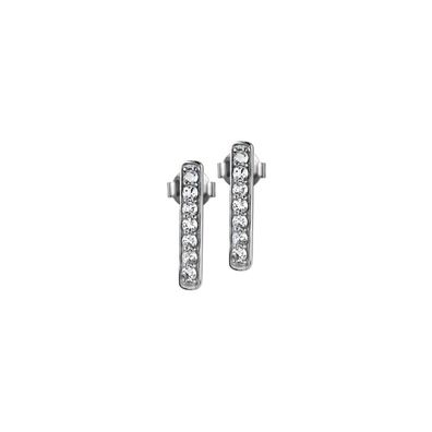 Jacques Lemans - Ohrstecker Sterlingsilber mit White Topaz - SE-O102A