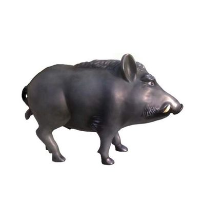 Abstrakte Dekorative Wildschweinskulptur Wildschwein Jagd Garten Skulptur Figur