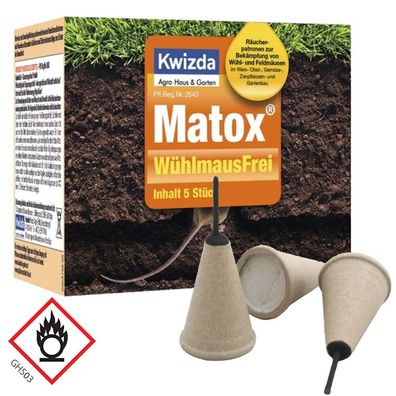 Matox® Wühlmausfrei 5 Stk