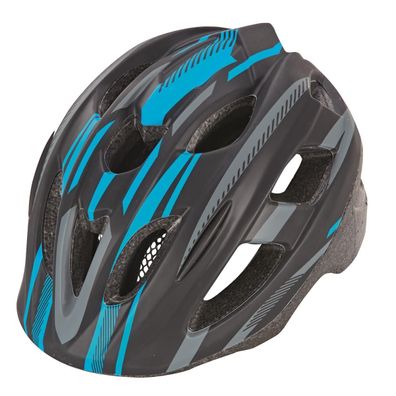 Prophete 0923 Kinder Fahrradhelm 48-52 cm - schwarz/blau