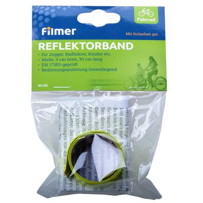 Filmer 40130 Reflektorband Snap 3 x 30 cm