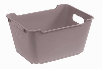 Keeeper Lifestyle-Box / Aufbewahrungskorb - 19,5 x 14 x 10 cm - 1,8 Liter - grau