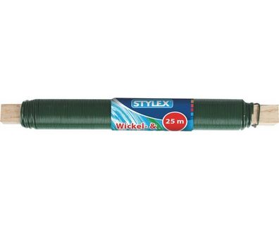 Stylex 40174 Wickel- und Dekodraht, 25 m x 0,7 mm grün