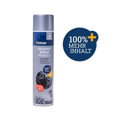 Filmer 60039 Cockpitspray Pfirsich 600 ml