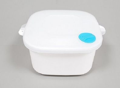 Mikrowellen Kasserolle 1,5 Liter Dampfventil Quadratisch