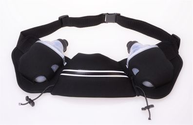 Filmer Titanus 22059 Trinkflaschen Laufgurt / Bauchtasche mit 2 Flaschen