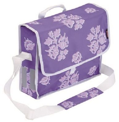 Prophete 0690 - Violett Rex Postman Bloosom Fahrrad- und Schultertasche - Violett