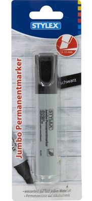 Stylex 32805 Jumbo Permanentmarker schwarz 3 - 10 mm Stärke