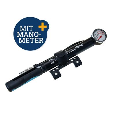 Filmer Premium 49342 Luftpumpe mit Manometer