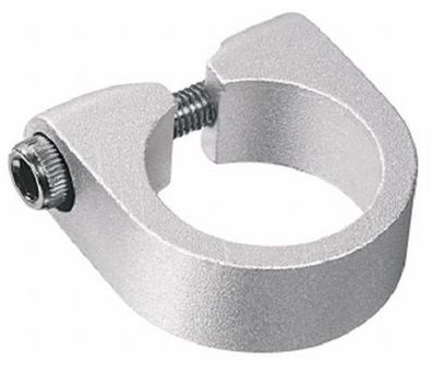 Sattelklemmring 31,8mm ALU silber JD-095