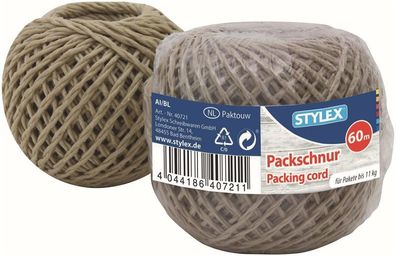 Stylex Bindfaden / Packschnur, 60 m