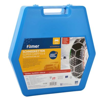 Filmer 18644 Schneekette 4x4 Paar