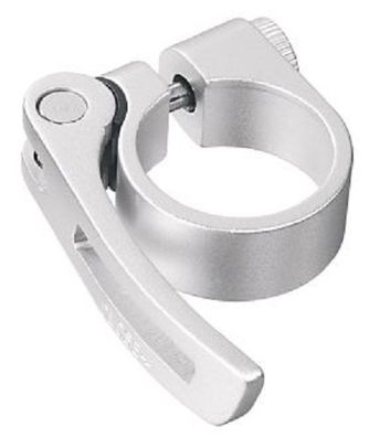 Sattelklemmring 31,8mm QR ALU silber JD-080