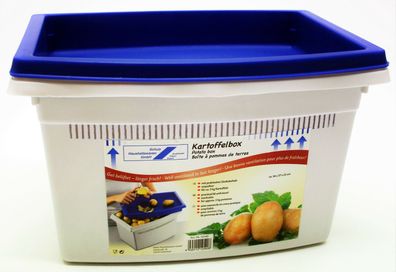 Schulz 125400 Kartoffelbox mit Deckelschale 36x27x22 cm - auch für Zwiebel, Äpfel