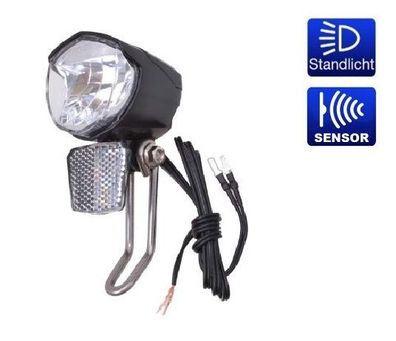 Filmer 40028 LED-Scheinwerfer Senso 70 LUX mit Sensor und Standlicht