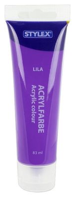 Stylex 28696 Acrylfarbe 83 ml Tube lila