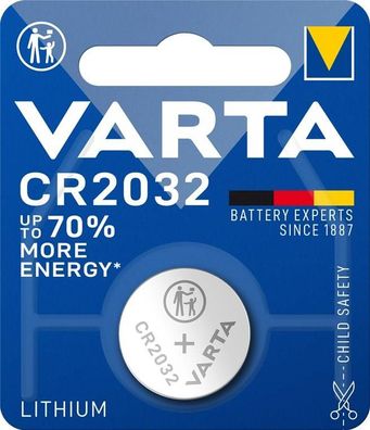 Varta Professional Electronics CR2032 (6032) - Lithium-Knopfzelle, 3 V