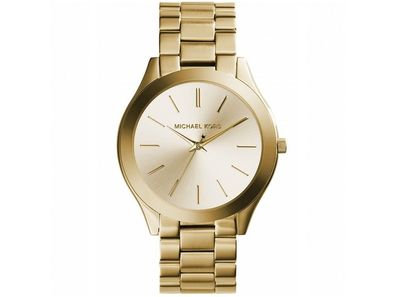 Michael Kors Slim Runway MK3179 Gold 39mm Uhr Damenuhr